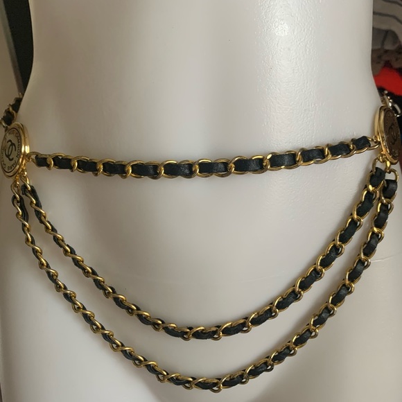 Chanel 31 rue cambon Paris iconic vintage chain belt 1954 series good condition - Picture 5 of 11